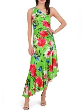 eliza j lace asymmetric cocktail dress 6039043